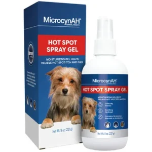 MicrocynAH Hot Spot Pet Spray Gel Treatment