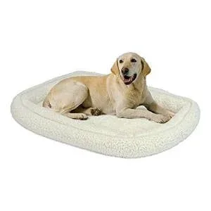 Midwest 40336-fs Quite Time Deluxe Double Bolster Crate Pet Bed 36" {L-1}277004 - Image 2