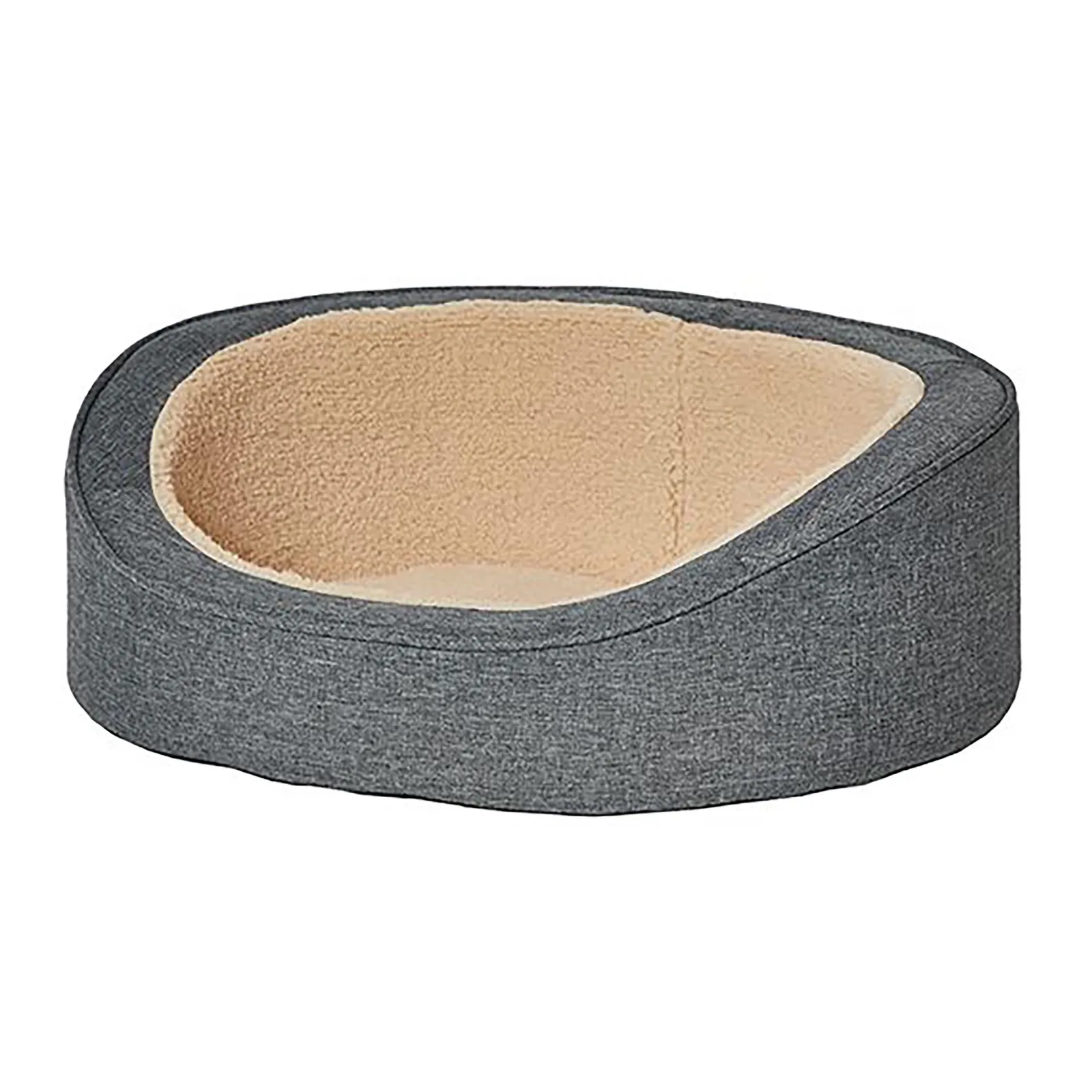 MidWest Homes for Pets Quiet Time Deluxe Hudson Pet Bed Grey X-Small