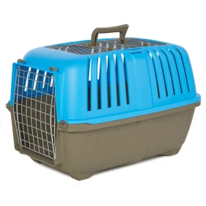 MidWest Homes for Pets Spree Top Loading Dog Carrier Blue 24 in