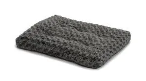 Midwest lb40636SGB Quiet Time Ombre Swirl Bed 36" Charcoal Fur {L-1}277394 - Image 2