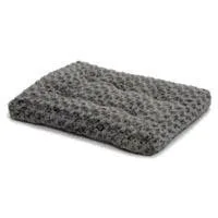 Midwest lb40642SGB Quiet Time Ombre Swirl Bed 42" Charcoal Fur {L-1}277395