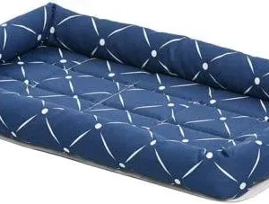 Midwest Quiet Time Ashton Bolster Bed Blue 22" {L+1} 277430