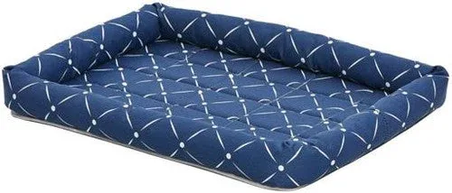 Midwest Quiet Time Ashton Bolster Bed Blue 24" {L+1}277431 - Image 2