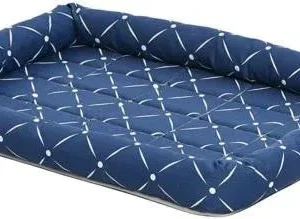 Midwest Quiet Time Ashton Bolster Bed Blue 24" {L+1}277431