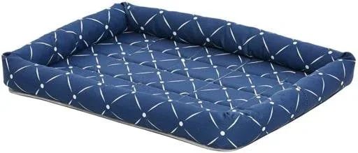 Midwest Quiet Time Ashton Bolster Bed Blue 24" {L+1}277431