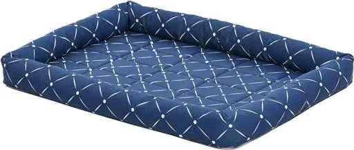 Midwest Quiet Time Ashton Bolster Bed Blue 30" {L+1}277432