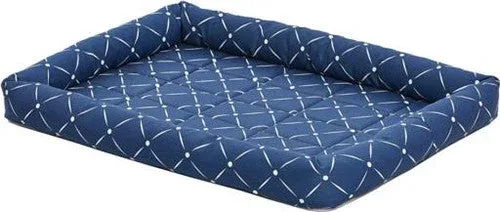 Midwest Quiet Time Ashton Bolster Bed Blue 30" {L+1}277432 - Image 2