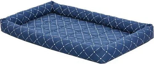 Midwest Quiet Time Ashton Bolster Bed Blue 42" {L-1}277435 - Image 2