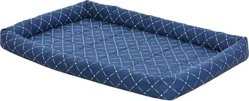 Midwest Quiet Time Ashton Bolster Bed Blue 48" {L+1} 277436