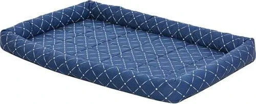 Midwest Quiet Time Ashton Bolster Bed Blue 48" {L+1} 277436 - Image 2