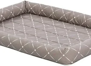 Midwest Quiet Time Ashton Bolster Bed Mushroom 30" {L+1}277425