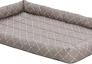 Midwest Quiet Time Ashton Bolster Bed Mushroom 48" {L+1} 277429