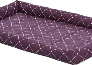 Midwest Quiet Time Ashton Bolster Bed Plum 36" {L-1}277440
