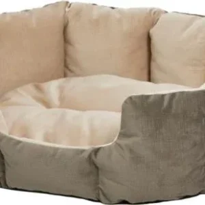 Midwest Quiet Time Deluxe Pet Tulip Bed Gray Medium {L-1}277487