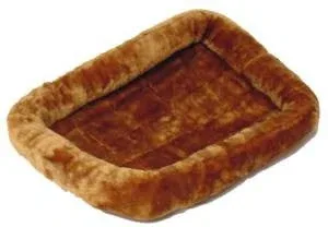 Midwest Quiet Time Pet Bed - Plush Fur Cinnamon - 22" {L-1}277186