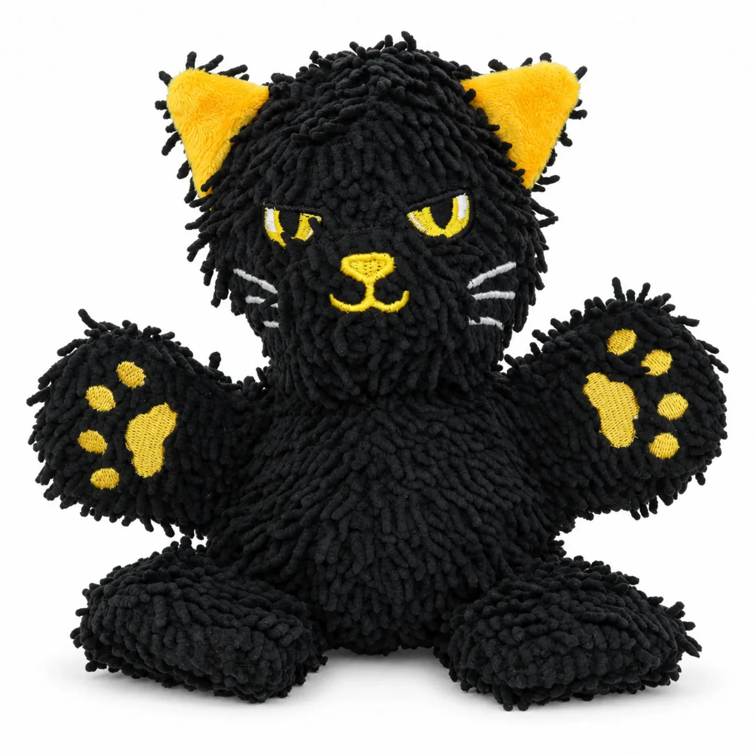 Mighty Dog Toys Microfiber Blinkster the Cat
