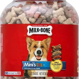 Milk-Bone Flavor Snacks Dog Treats Mini 36oz