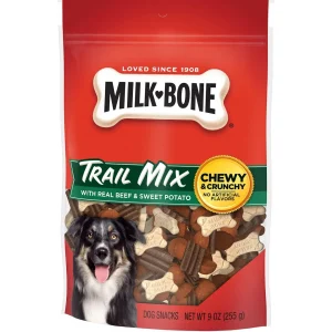 Milk-Bone Trail Mix Dog Treats Beef & Sweet Potato Mini 9oz