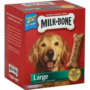 Milkbone Original Biscuits Large 2/4lb {L+1} 799621