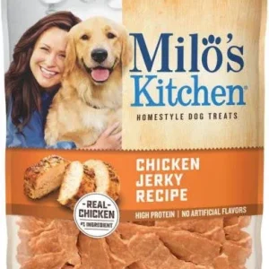 Milo's Kitchen Chicken Jerky Strips 4/15 oz. {L+1}799093