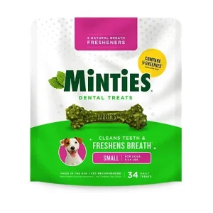 Minties Dental Bone for Dogs Tiny/Small 14 oz.