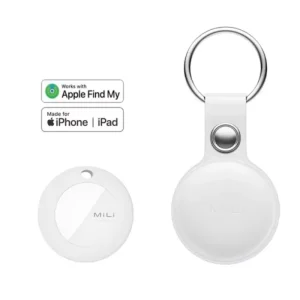 Mitag Anti Loss Device with Keychain Tracker (White) | IOS
