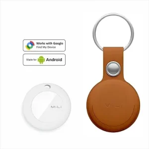 Mitag Go Anti Loss Device with Keychain Tracker (Brown) | Android