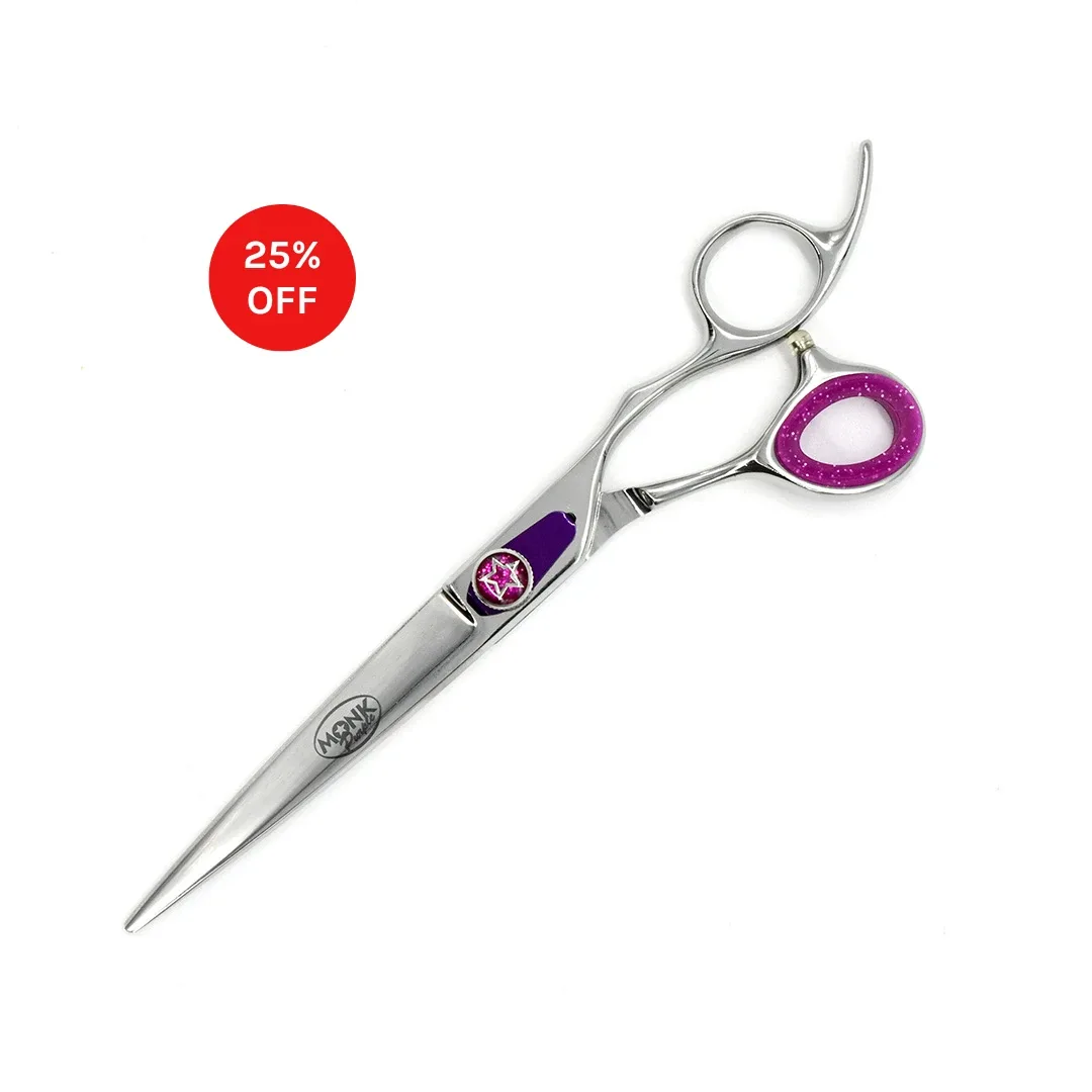 Monk Purple Straight Shear, 7.5 inch