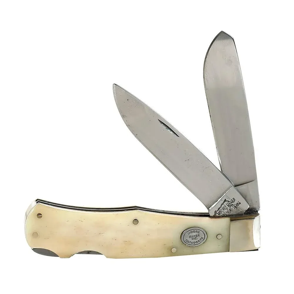 Moore Maker Large Trapper Double Lockback w/Sheath 5206DLB