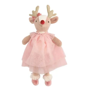 Mud Pie Faux Mink Reindeer Plush Pal