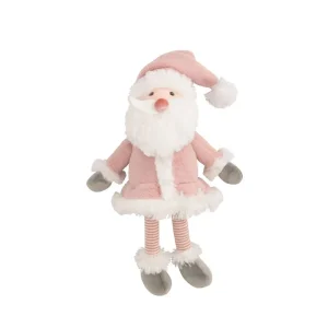 Mud Pie Faux Mink Santa Plush Pal