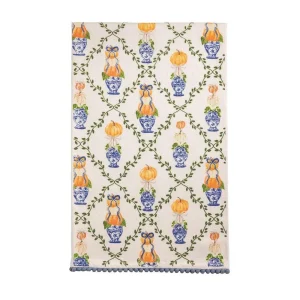Mud Pie Pumpkin Topiary Towel
