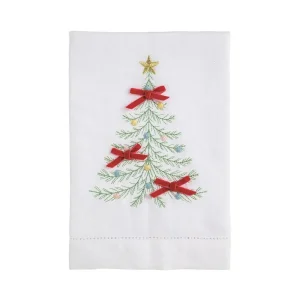 Mud Pie Tree Embroidered Towel
