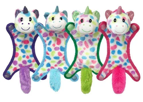 Multipet Ball-Head Unicorn Puppy Toy Assorted 10 in - Image 2