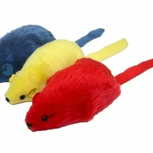 Multipet Big Mouse Cat Toy Assorted, 3.75 in