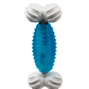 Multipet Canine Clean Peppermint Bone Dog Toy Assorted 5 in