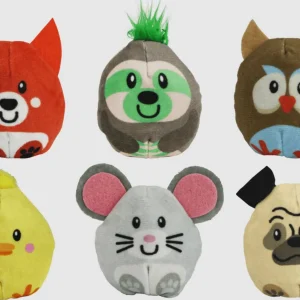 Multipet Catnip Buddies Cat Toy Assortment, 2 in (sold individually)