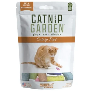 Multipet Catnip Garden Pops, 12-Count