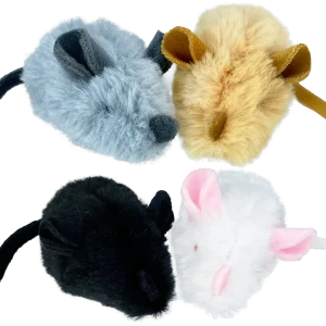 Multipet Eco Mice Cat Toy, 6 in, 2-Count