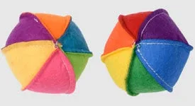 Multipet Felt B Ball(Assorted), 2.5 in - Image 2
