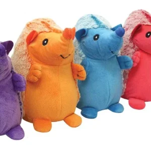 Multipet Hedgehog Plush Dog Toy Assorted 8 in