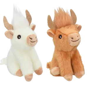 Multipet Highland Cow Cat Toy