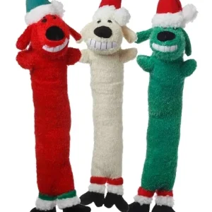 Multipet Holiday Loofa Dog Santa Large 18 Inch (SEASONAL SOLD OUT 11/07/19)