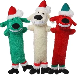 Multipet Holiday Loofa Dog Santa Medium 12 Inch (SEASONAL SOLD OUT 11/07/19)