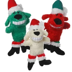 Multipet Holiday Loofa Dog Santa Small 6 Inch (SEASONAL SOLD OUT 12/13/19)