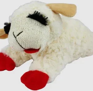 Multipet Lamb Chop Dog Toy 10 In
