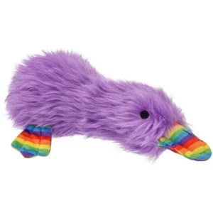 Multipet Purple Pride Duckworth Plush Dog Toy