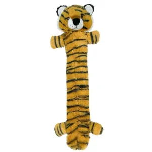 Multipet Tiger Safari Squeaker Mat Plush Dog Toy