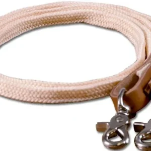 Mustang Waxed Flat Braided Poly Roping Rein